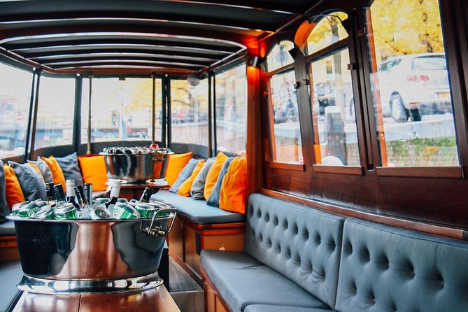 Amsterdam Canal Cruise in Classic Salon Boat With Drinks and Cheese - A Classic Salon Boat + One-Hour Plan to See More Than Footsteps
