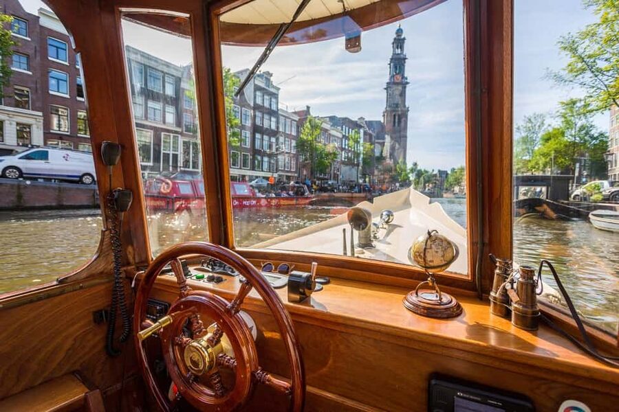 Amsterdam: Classic Saloon Boat Cruise with Cheese & Wine - Price and Value: Why $18 Can Make Sense Here