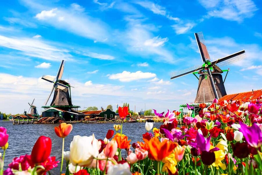 Amsterdam: Zaanse Schans, Cheese Tasting & Volendam Tour - Volendam in your own time: harbor views, snacks, and photo-ready streets