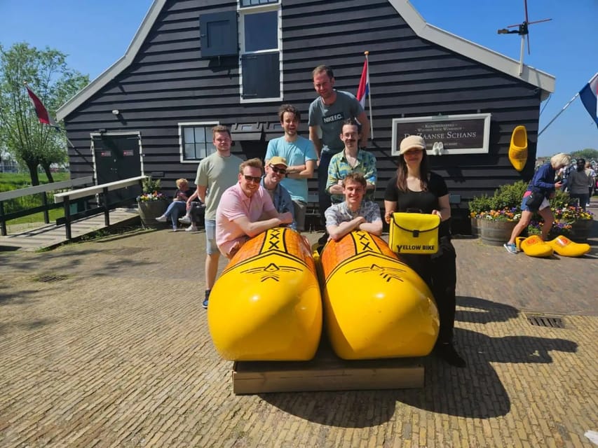 Amsterdam: Zaanse Schans E-Bike Tour with Windmills & Cheese - The ferry and the ride out: Chalk Mill and ’t Twiske nature time