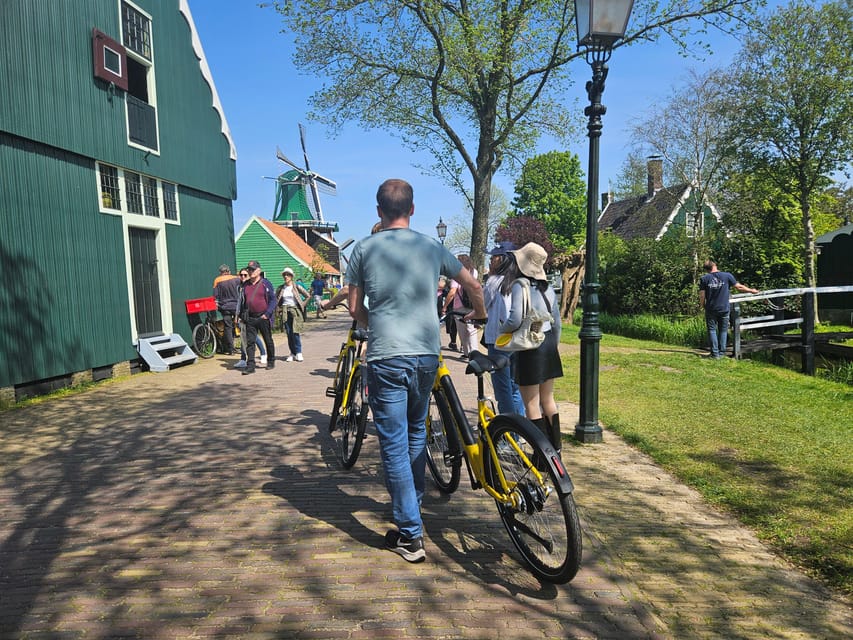 Amsterdam: Zaanse Schans E-Bike Tour with Windmills & Cheese - The craft stops: clogs and cheese farm (why they’re worth your time)