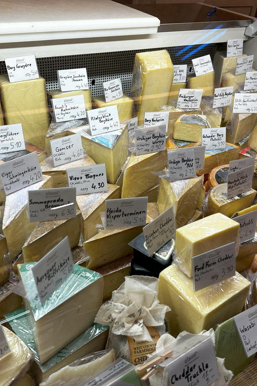Basel: Cheese, Chocolate and Pastry Food Tour - Munster Cathedral, the Town Hall, and Tinguely Fountain