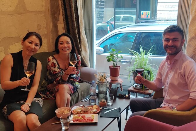 Bordeaux Night Walk Ending with Delicious wine & cheese Tasting - Place de la Bourse to the Water Mirror: Reflections, Stories, and Easy Photo Wins