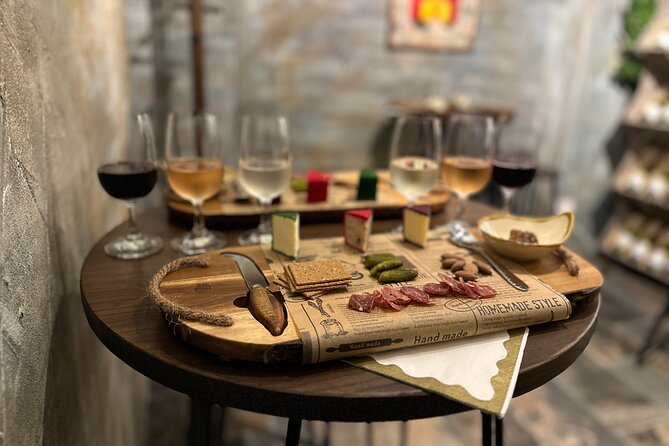 British Wine and Cheese Tasting Experience in City of Bath - A Cellar Tasting Stop in the Middle of a Bath Day