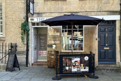 British Wine and Cheese Tasting Experience in City of Bath - Meet in the shop, then head down to an exclusive cellar