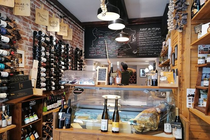 Bulgarian Wine and Cheese Tasting - The guide, the shop setting, and the pace you should expect