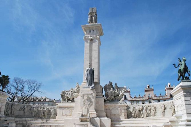 Cadiz Shore Excursion: Scenic & walking tour with cheese and sherry tasting - Plaza de la Mina and Teatro Romano: culture stops without the museum slog