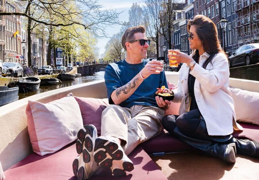 CHEESE AND DRINKS TOUR: A TASTE OF AMSTERDAM ON THE CANALS - Why this electric canal cruise feels like a smarter way to see Amsterdam