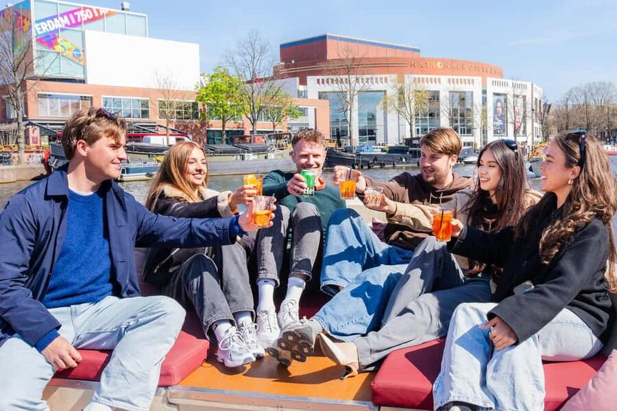 CHEESE AND DRINKS TOUR: A TASTE OF AMSTERDAM ON THE CANALS - Stopera, Herengracht, and the canal-side architecture that keeps the story going