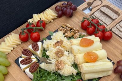 Cheese platter by Boat on Lake Thun, Interlaken - Where You Start: Beir Säge in Sigriswil (And Why That Helps)