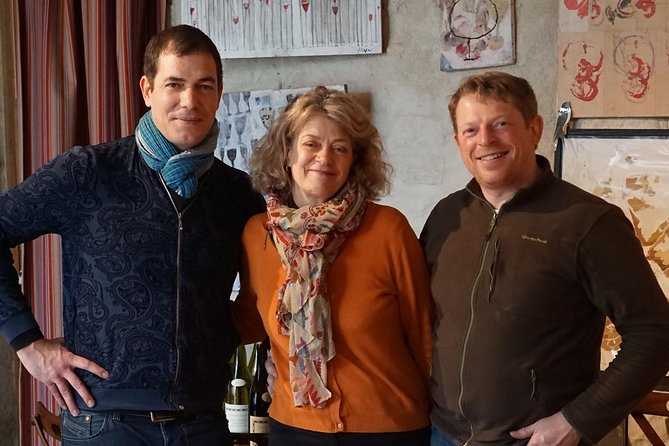 Clotilde Davenne wine and cheese pairing tasting in Chablis - How the 40 minutes usually plays out