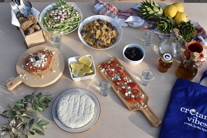 Cretan Farm Tour with Cheese-Making, Olive Oil Tasting & Picnic - Meeting Mama Stela under the wooden roof (food as a family ritual)