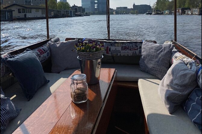 Dutch Cheese & Drinks Guided Amsterdam Boat Tour, All Inclusive - Renzo Piano’s green rooftop and the shipyard past