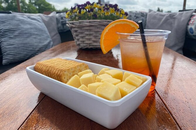 Dutch Cheese & Drinks Guided Amsterdam Boat Tour, All Inclusive - VOC Amsterdam replica and the Amstel opens up