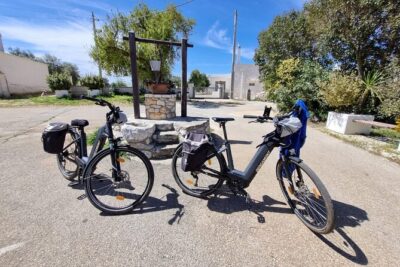 E-bike tour Martina Franca e Locorotondo and visit a dairy - Stop 1: Martina Franca historic center for about 90 minutes