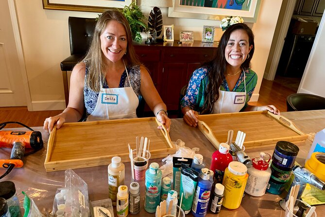 Epoxy Resin Cheese Board Art Class - Paia to Ho’okipa: how the day is paced