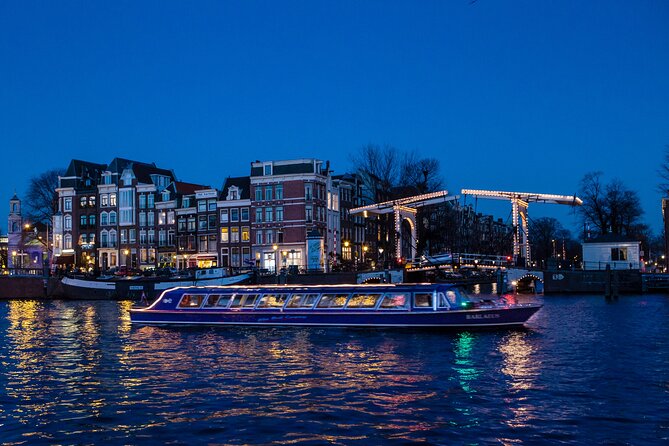 Evening Canal Cruise in Amsterdam with Wine & Cheese Option - Blue Boat Company boarding: getting the best seats and avoiding avoidable stress