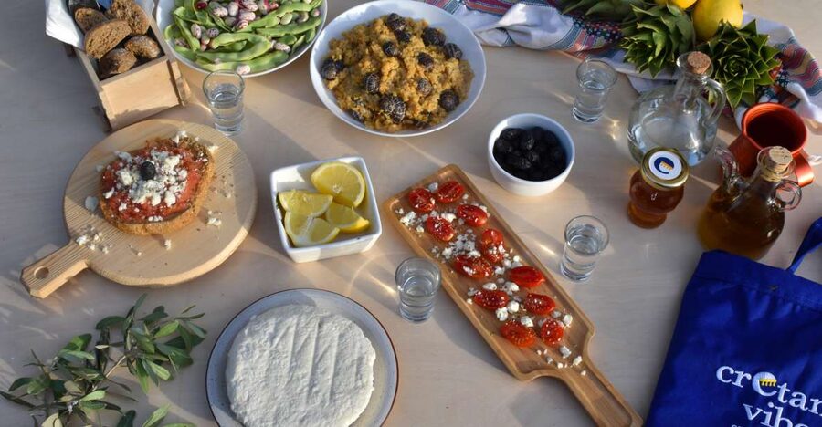 Farm Tour with Cheese-Making, Olive Oil Tasting & Picnic - Picnic under the wooden roof: homemade food and raki included
