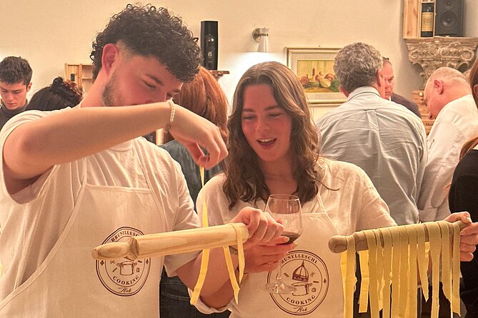 Florence: Flambé Cheese Wheel Truffle Pasta Class & Tiramisù - Quick highlights