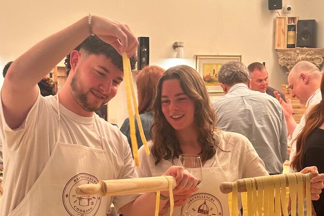 Florence: Flambé Cheese Wheel Truffle Pasta Class & Tiramisù - Making fresh pasta in two styles (and why that’s better than one)