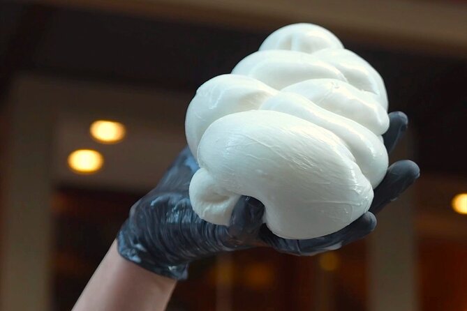 Florence: Mozzarella Cheese Making with Wine and food Tastings - Burrata and stracciatella: where the creamy center becomes the lesson