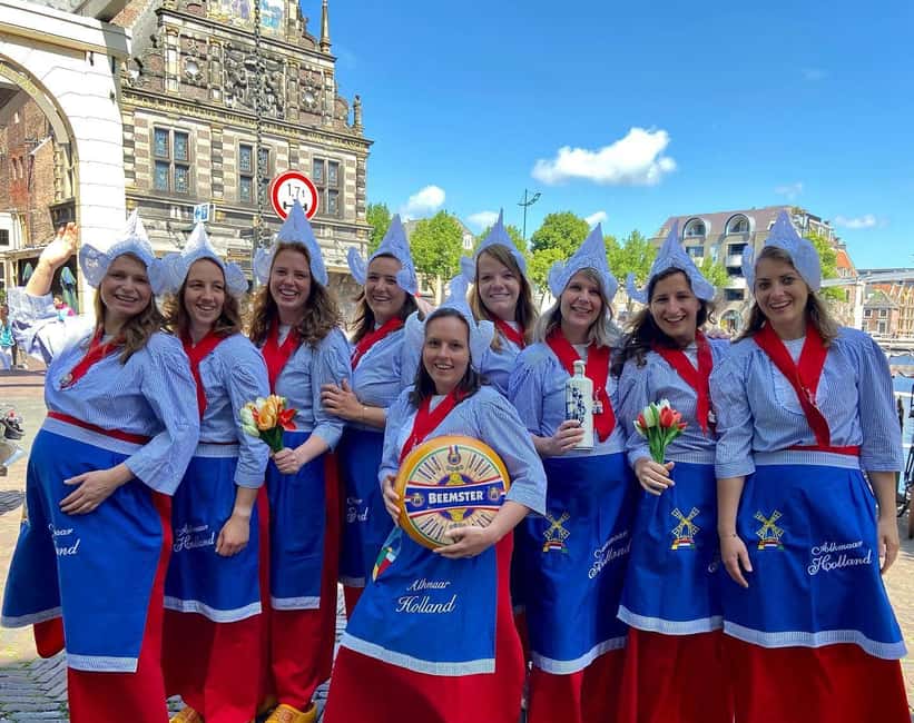 From Amsterdam; Alkmaar Cheese market & Zaanse Schans - A Half-Day to Two Icons of North Holland