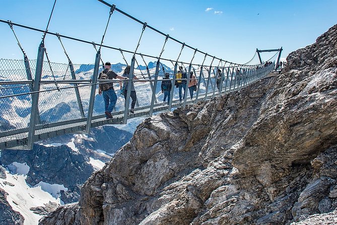 From Bern - Engelberg, Cheese, Trübsee, and Mt. Titlis Discovery Private Tour - Mount Titlis and the Rotair Plan: Glacier Cave and the Cliff Walk