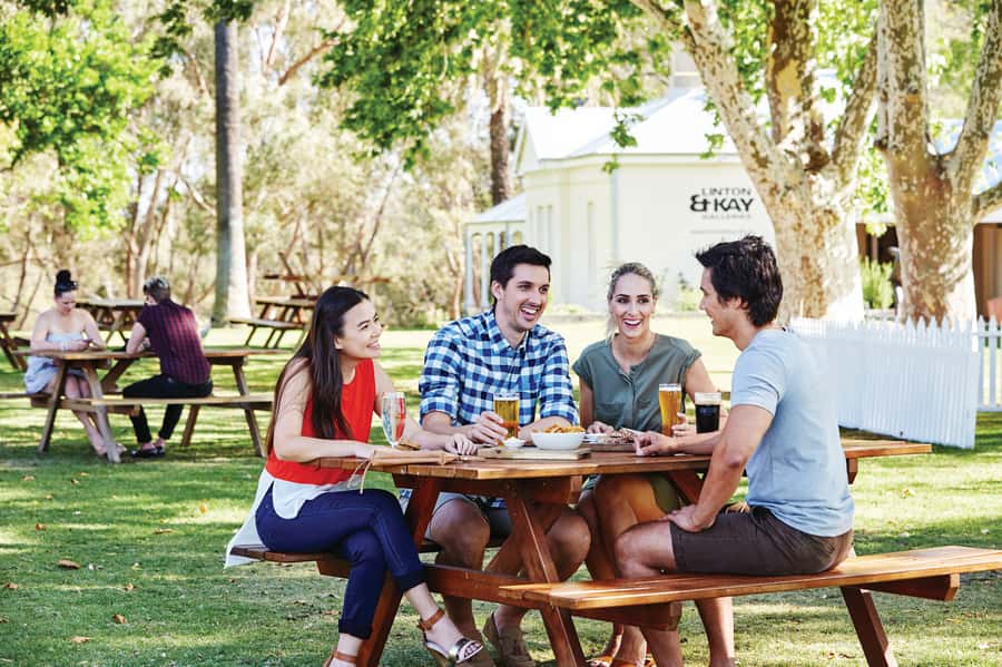 From Perth: Swan Valley Cruise, Winery, Cheese & Lunch - Share platter lunch on the cruise: good quality, low stress
