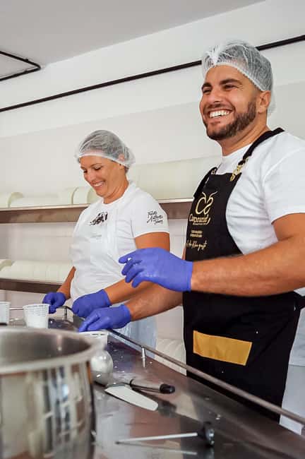 Fuerteventura Goat Cheese Workshop with Transfer from the South - Tasting on-site with selected varieties and white wine