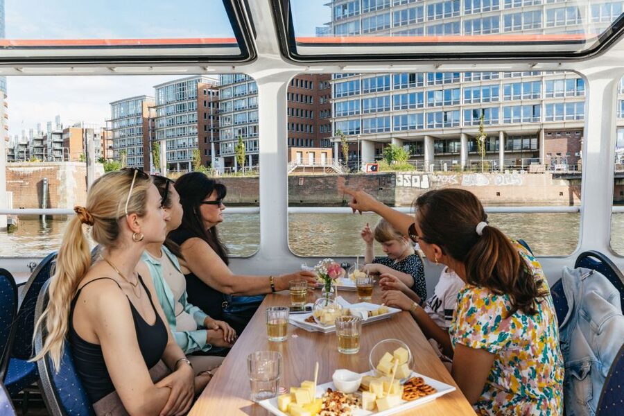 Hamburg: Harbor Cruise with Wine and Cheese - Key things you’ll like on this Hamburg Harbor Cruise