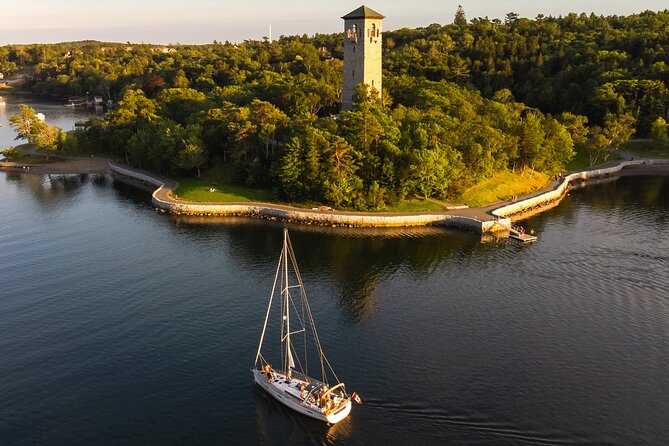 JFarwell Sunset Wine and Cheese Yacht Sailing - Halifax Harbour at golden hour: the route and the mood