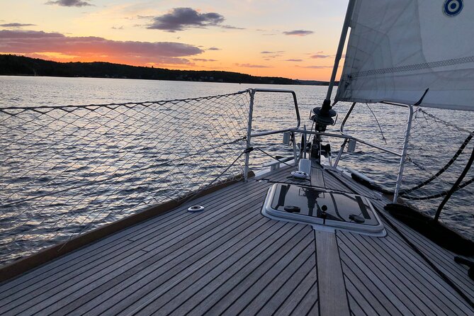 JFarwell Sunset Wine and Cheese Yacht Sailing - Northwest Arm homes at sunset: the timing payoff
