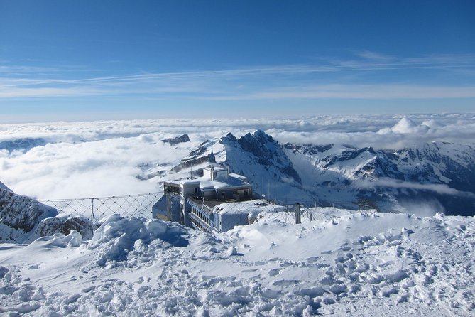 Mt. Titlis Glacier & Lucerne Old Town Tour | From Zurich - Guided Lucerne Old Town: Kapellbrücke and the Lion Monument, Explained