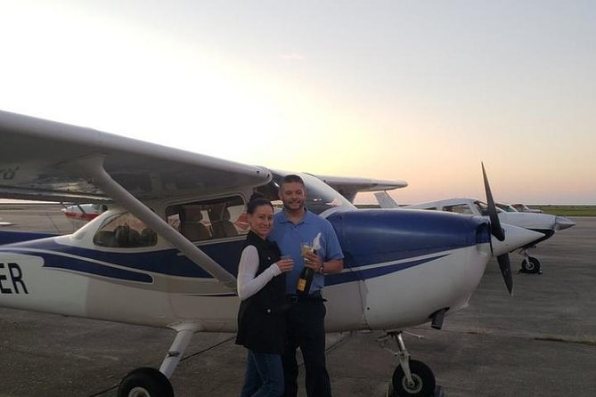 New Orleans VIP Sightseeing Flight with Champagne & Chocolates or Wine & Cheese - Champagne and Chocolates or Wine and Cheese: Pick Your Flight Mood