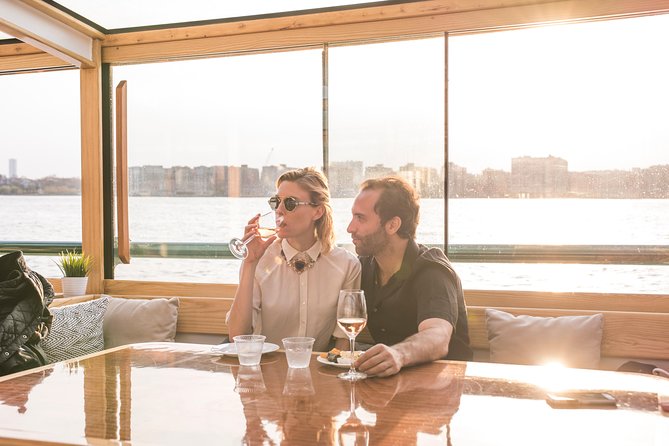 New York City Champagne, Cheese, Caviar & Sightseeing Cruise - Chelsea Piers check-in and the 1920s board feel