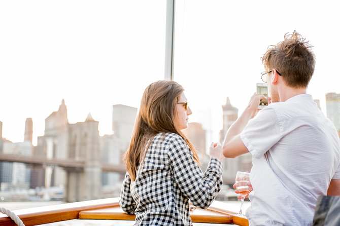 New York City Champagne, Cheese, Caviar & Sightseeing Cruise - The tasting: 3 Champagnes and 3 artisan cheeses, at your pace