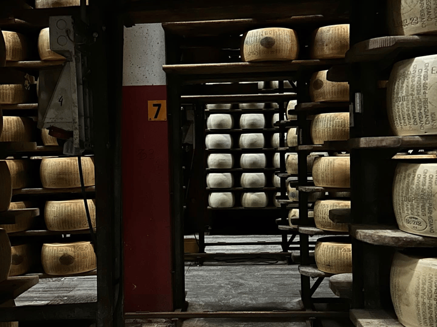 Parmesan Cheese Tour & Tasting in Modena - The Aging Warehouse: Where the Flavors Get Built (6,000+ Wheels)