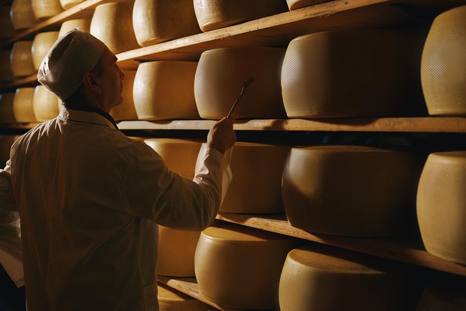 Parmigiano-Reggiano Cheese Factory Small group Tour From Parma - Casello to aging room: what to pay attention to