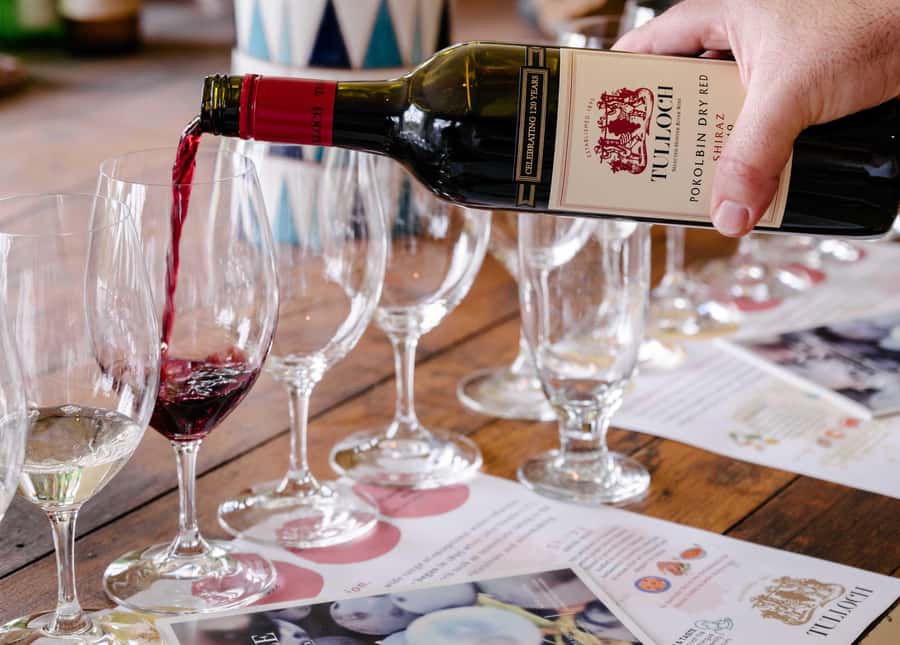 Pokolbin: Tulloch Hunter Heroes Wine Tasting & Cheese Board - The Hunter Heroes lineup: 5 current releases plus 1 museum wine