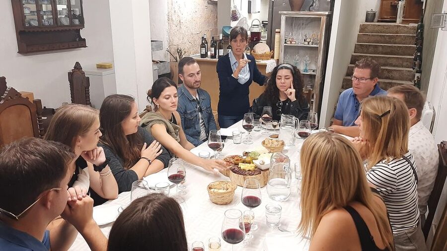 Portuguese Wine Tasting w Local Cheese & Cold Cuts pairing - The Bread, Olive Oil, and Marmelade That Make the Pairing Feel Like a Meal