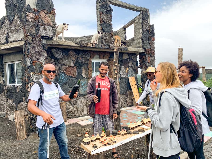 São Filipe: Fogo Volcano with Wine and Cheese Tasting - Wine-and-cheese tasting: Manecon and a local flavor stop