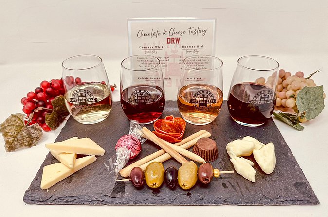 Shared Wine, Chocolate and Cheese Tasting in Conesus Lake - Practical Tips Before You Go