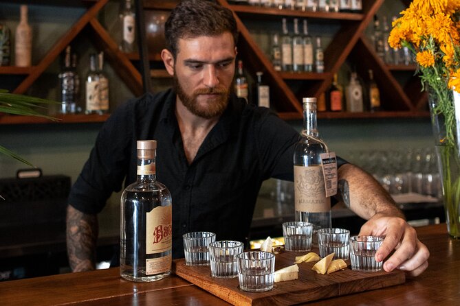 Tequila and Mezcal Tasting in Tulum with Cheese Pairing - The tasting format: six mezcals and tequilas plus cheese pairing