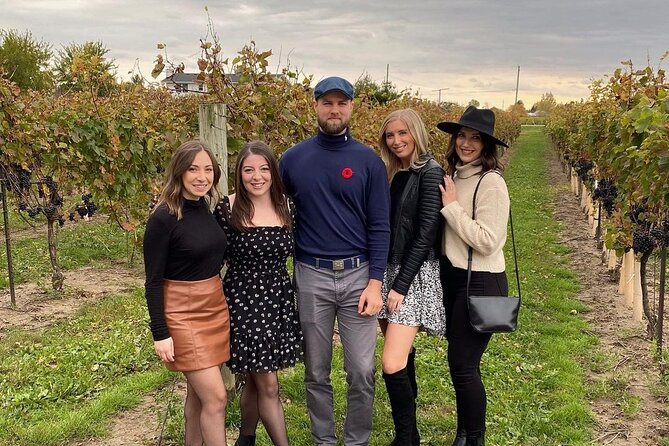 THE CHEERS TOUR: Niagara-on-the-Lake Wine and Cheese Tour - Chateau des Charmes: estate scale and a calm 45-minute tasting window