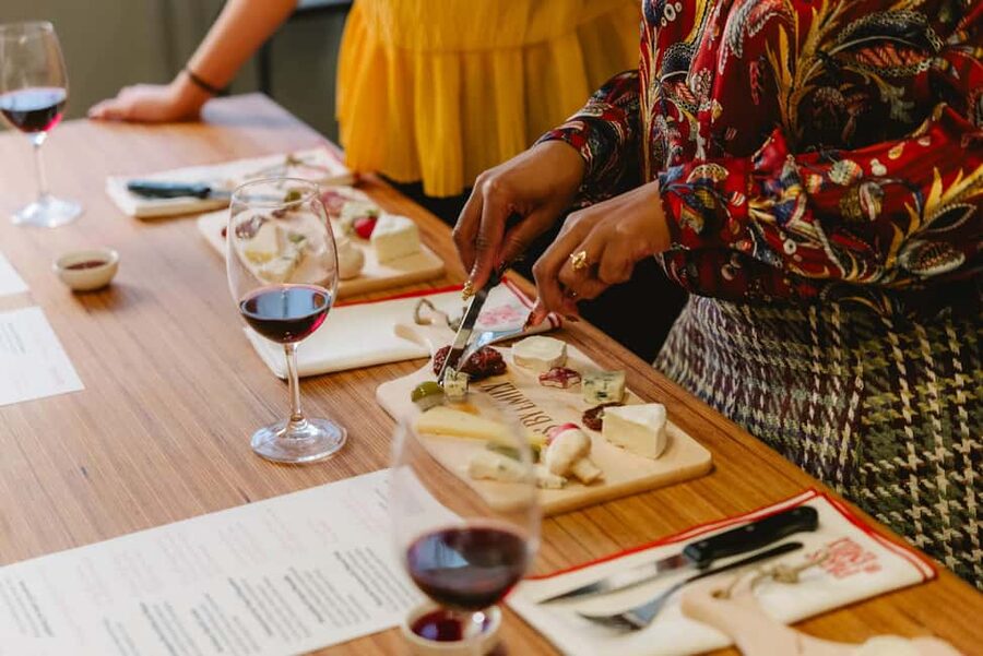 The Official Emily in Paris Wine & Cheese with Butter Making - Your Main Course: Five Cheeses, Four Wines, One Tasting Plan