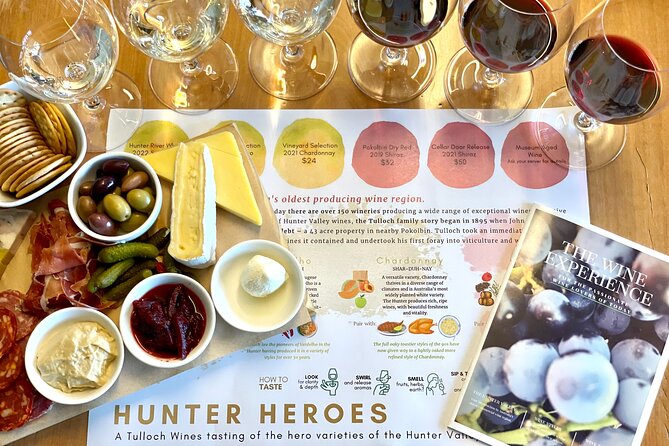 Tulloch Wines Hunter Heroes Wine Tasting with Local Cheese & Charcuterie Board - Entering Tulloch Wines: The Hunter Valley Starter Button