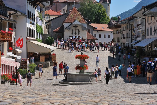 Winter Gruyères, chocolate & cheese tour from Lausanne - Swiss Alps time: pasture air, cowbells, and winter photo moments